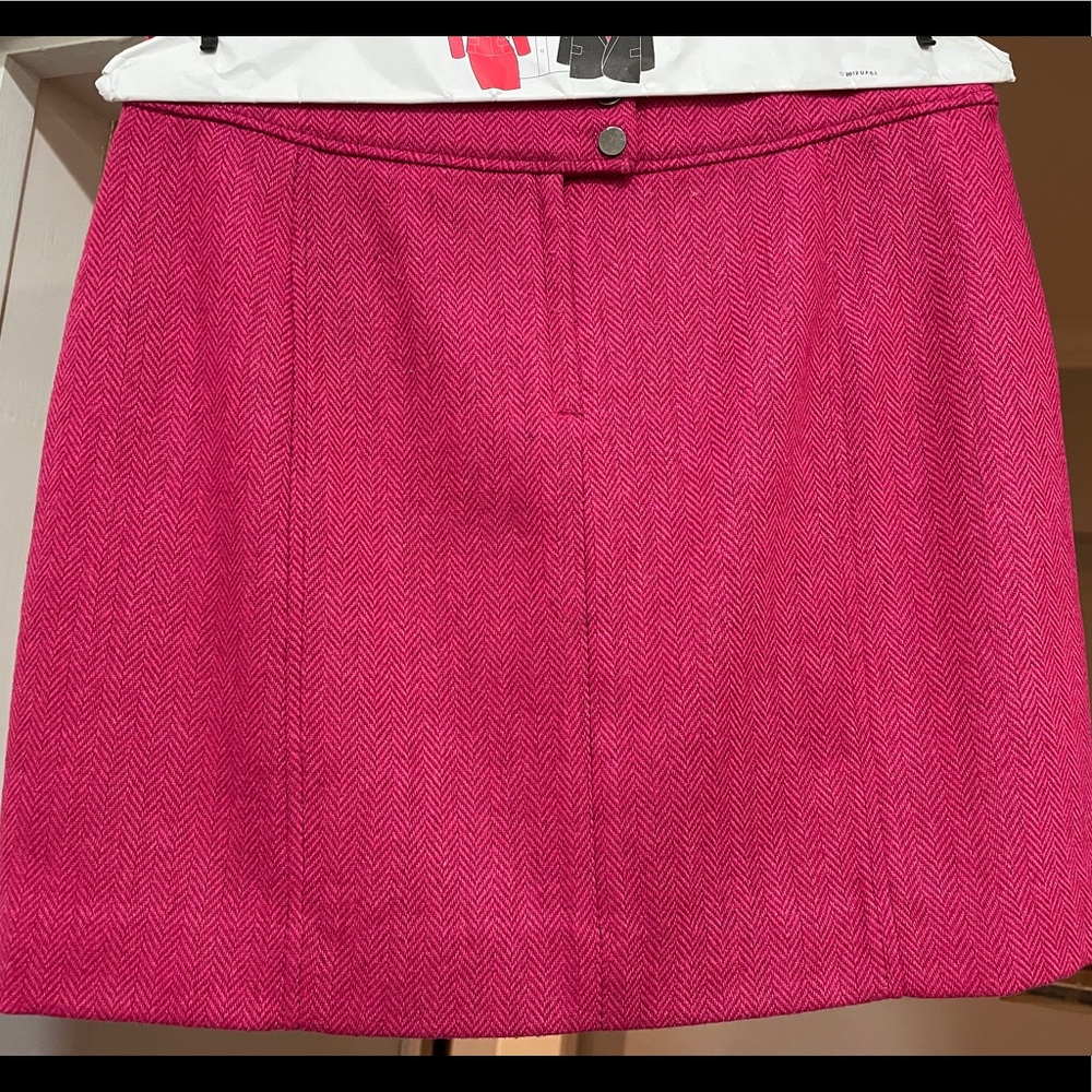 A-line mini skirt